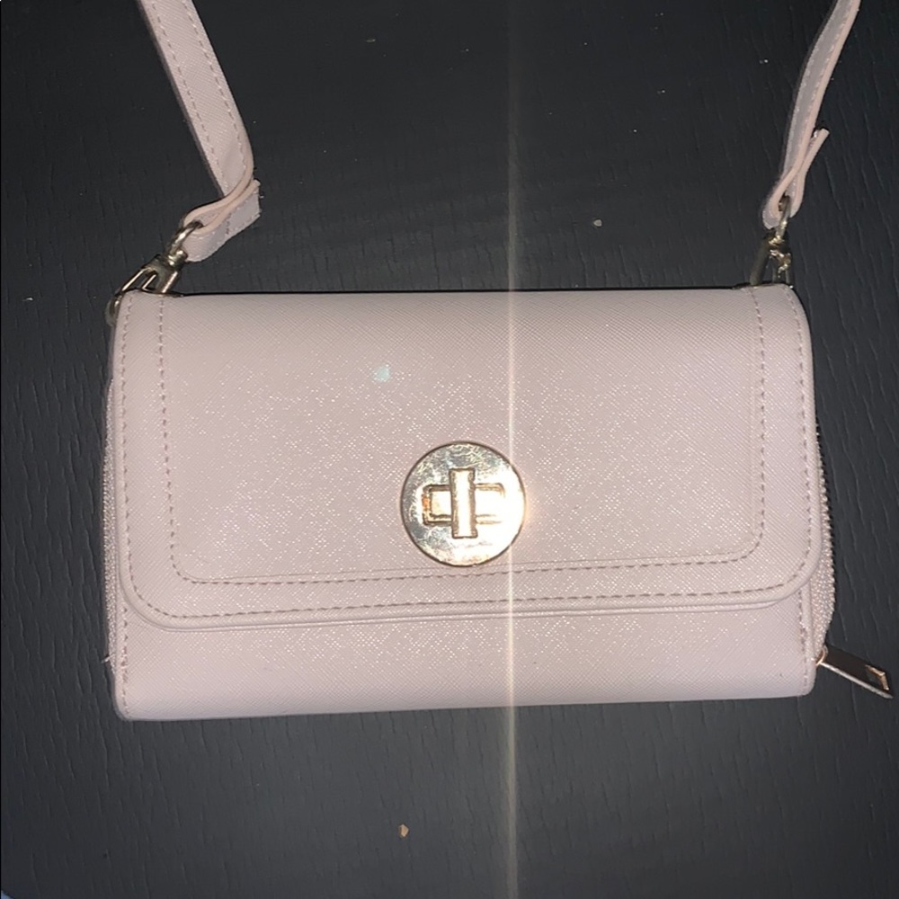Small blush pink purse/wallet